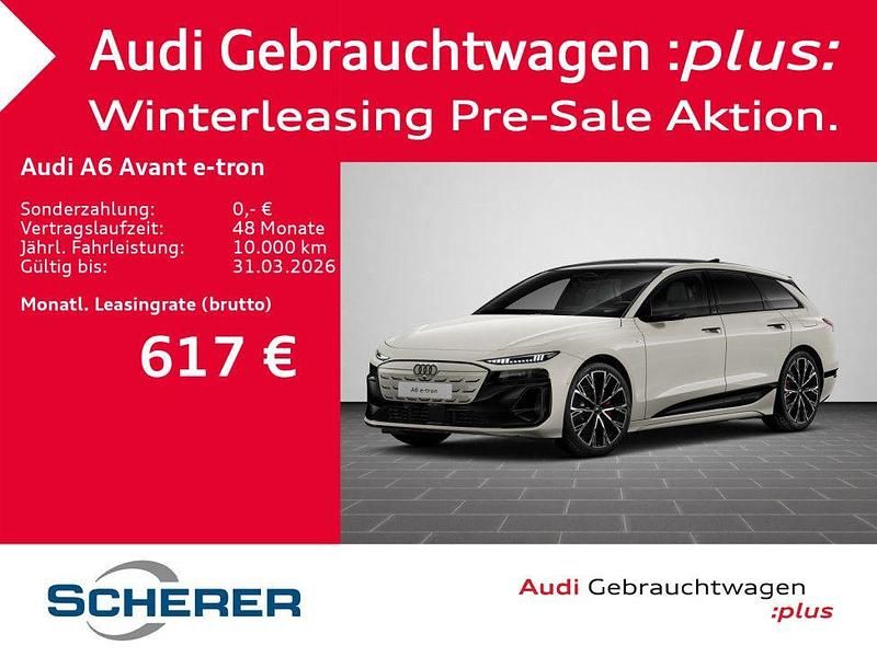 Siambeige metallic (metallic) Gebraucht 2025 Audi A6 e-tron Ambiente Kombi | 69.880 € (Guter Preis) - Bild 1/4