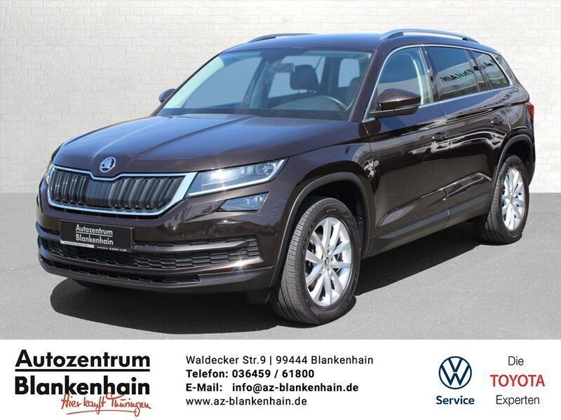 Magneticbraun metallic Gebraucht 2020 Skoda Kodiaq SUV | 22.990 € (Guter Preis) - Bild 1/4