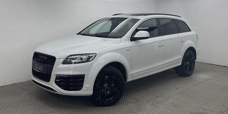 Gletscherweiss Gebraucht 2015 Audi Q7 S-Line SUV | 24.800 € (Etwas zu teuer) - Bild 1/4