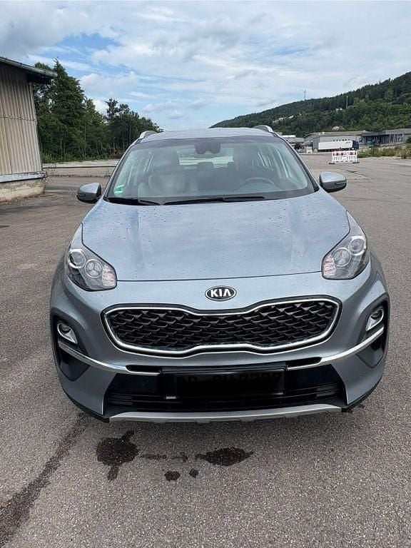 Silber Gebraucht 2021 Kia Sportage Vision SUV | 20.100 € (Superpreis) - Bild 1/4