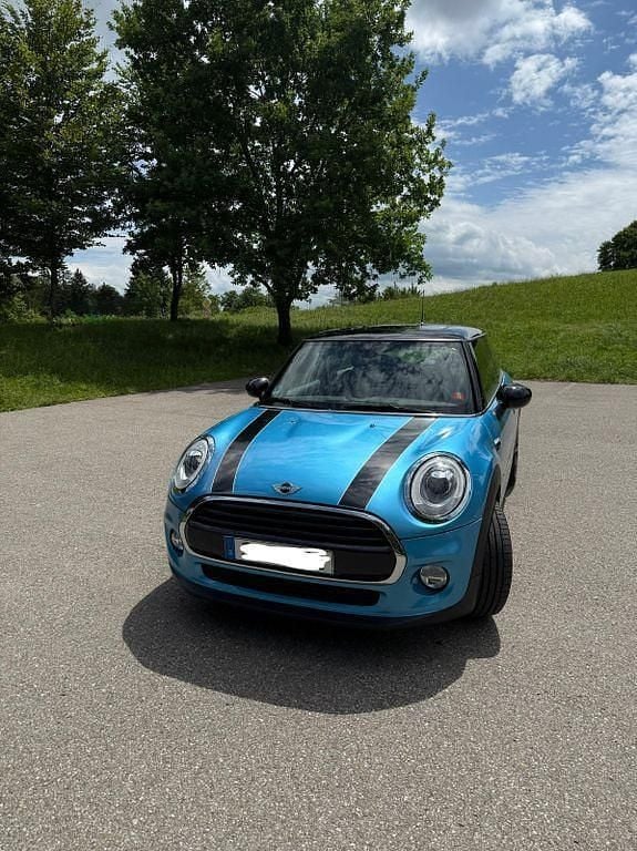 Blau Gebraucht 2017 Mini Cooper Kleinwagen | 13.900 € (Guter Preis) - Bild 1/4