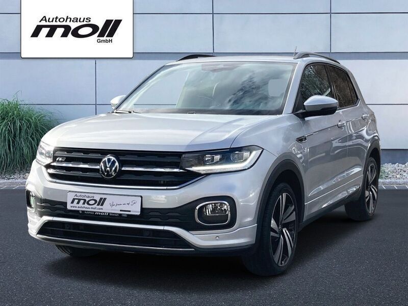 Reflexsilber Gebraucht 2023 VW T-Cross R-line SUV | 30.490 € (Teuer) - Bild 1/4