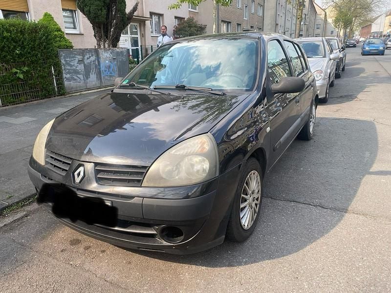 Gebraucht Renault Clio II 75 PS (55 kW) 2004 Schwarz Kleinwagen