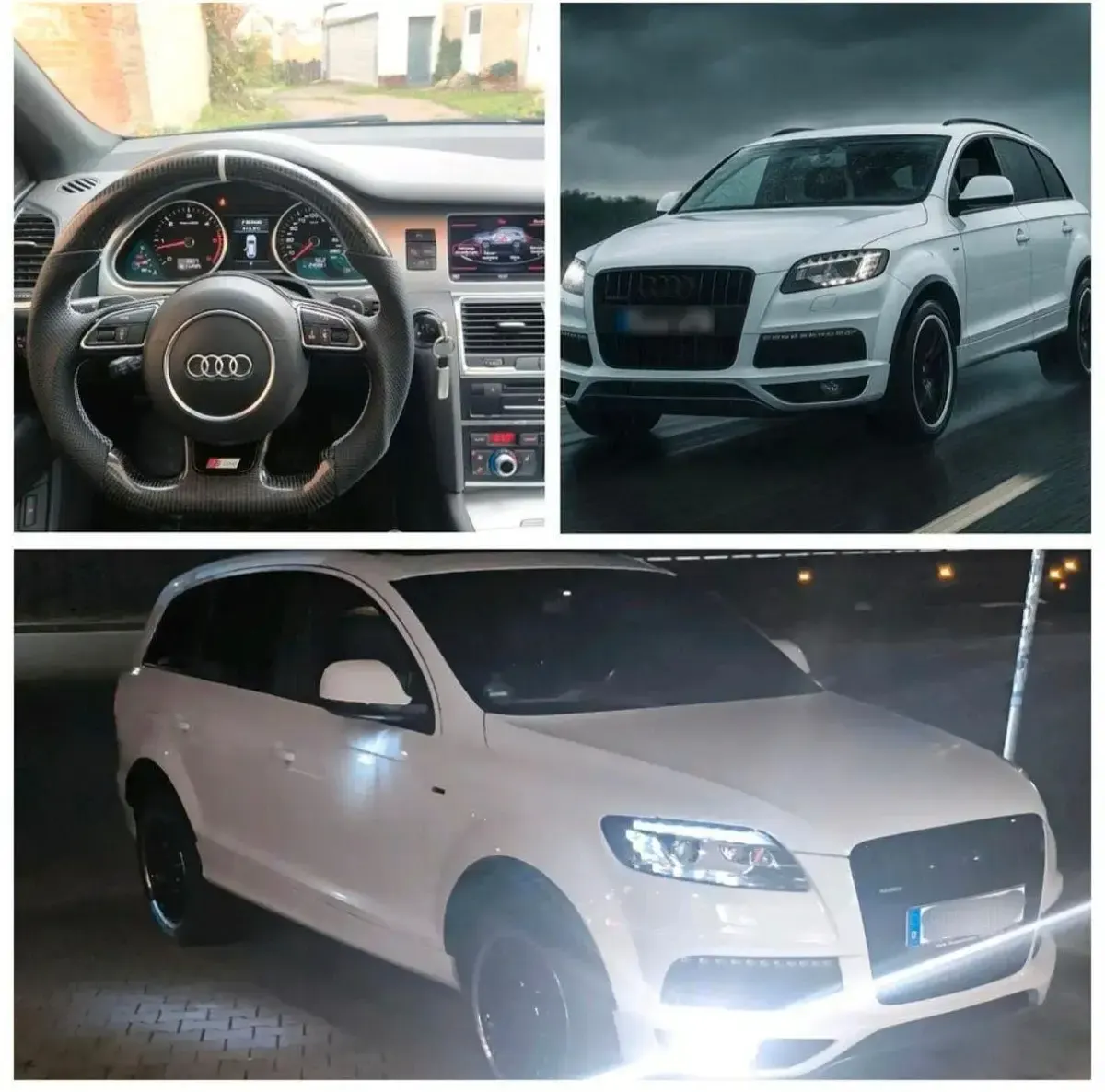 Gebraucht Audi Q7 S-line plus 245 PS (180 kW) 2013 Weiß SUV