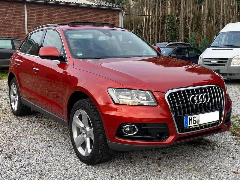 Vulkanrot metallic Gebraucht 2014 Audi Q5 SUV | 16.250 € (Fairer Preis) - Bild 1/3