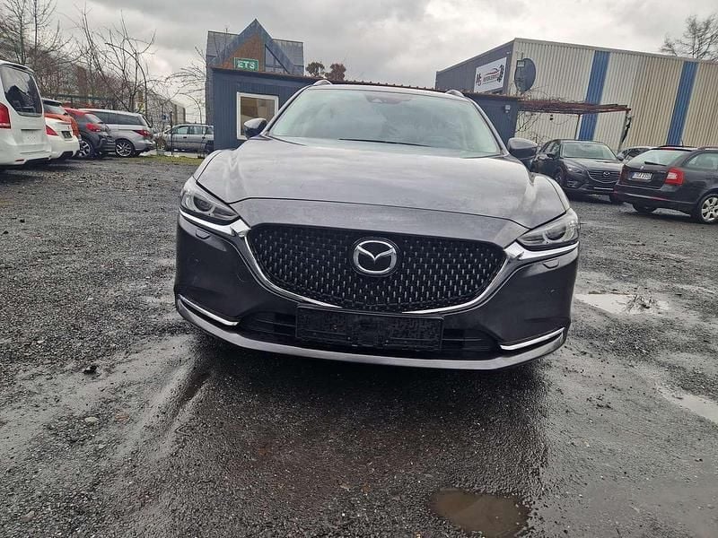 Gebraucht Mazda 6 Exclusive-Line 194 PS (142 kW) 2019 Machine gray Kombi