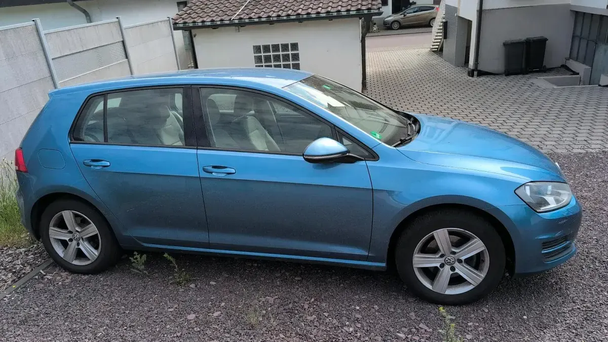 Gebraucht VW Golf VII 150 PS (110 kW) 2013 Blau Kleinwagen