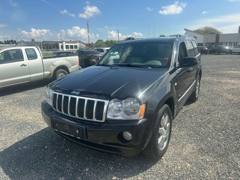 Schwarz Gebraucht 2007 Jeep Grand Cherokee Overland SUV | 3.500 € (Superpreis) - Bild 1/4