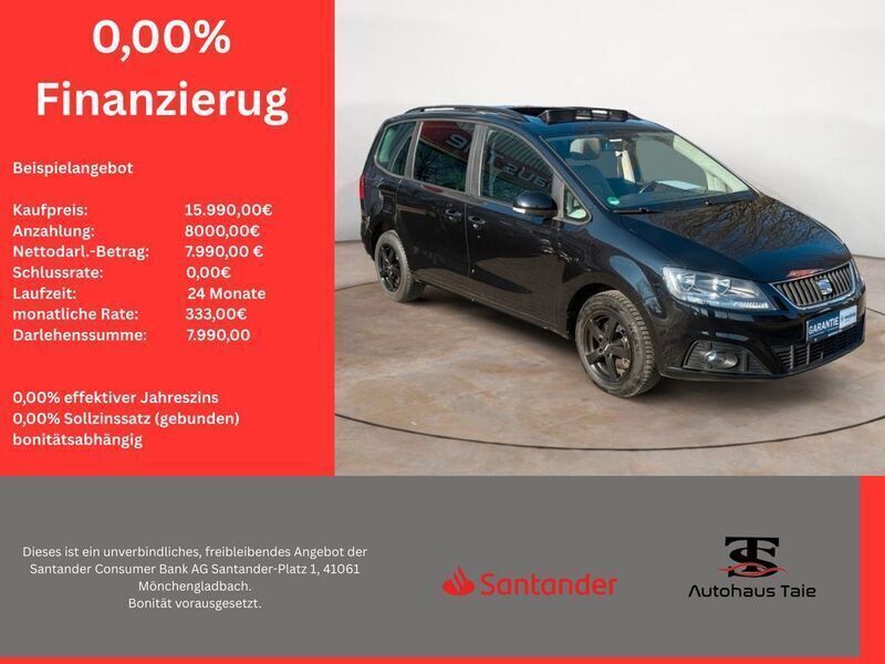Schwarz Gebraucht 2015 Seat Alhambra Style Van / Kleinbus | 15.790 € (Guter Preis) - Bild 1/4