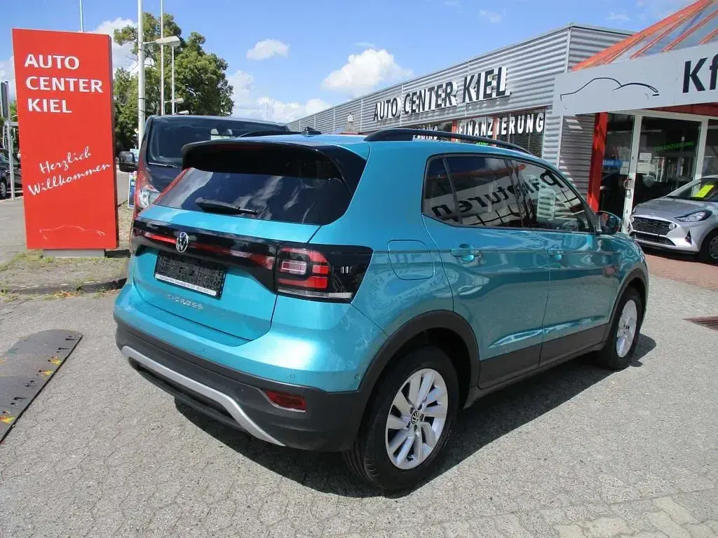 Gebraucht VW T-Cross Life 110 PS (80 kW) 2022 Grün SUV