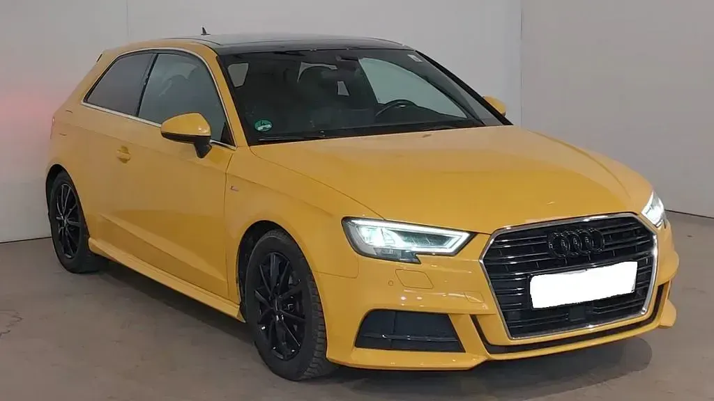 Gebraucht Audi A3 S-Line 150 PS (110 kW) 2017 Vegasgelb Limousine