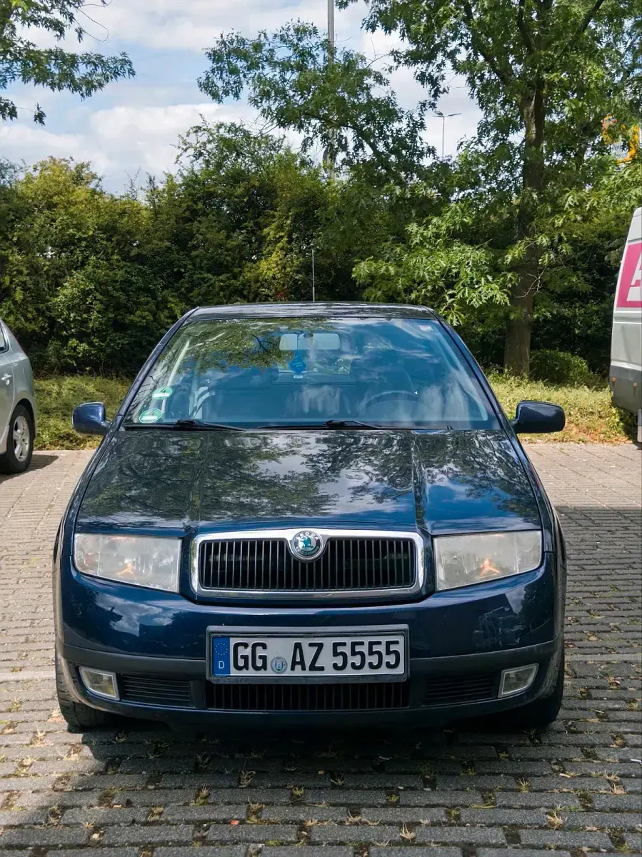 Gebraucht Skoda Fabia 75 PS (55 kW) 2002 Blau Limousine
