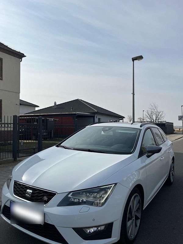 Gebraucht Seat Leon FR 2014 Weiß Kombi