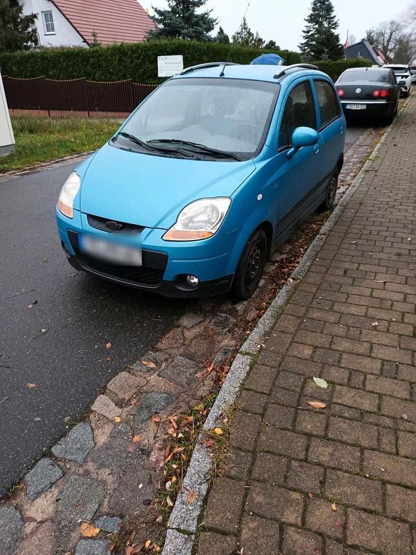 Blau Gebraucht 2007 Chevrolet Matiz Kleinwagen | 600 € - Bild 1/4