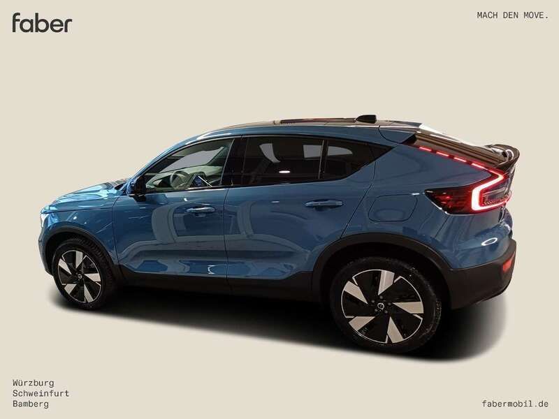 Fjord blue Gebraucht 2024 Volvo C40 Plus SUV | 56.790 € - Bild 1/4