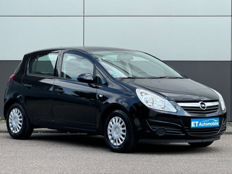 Schwarz Gebraucht 2009 Opel Corsa Edition Limousine | 2.790 € (Fairer Preis) - Bild 1/4