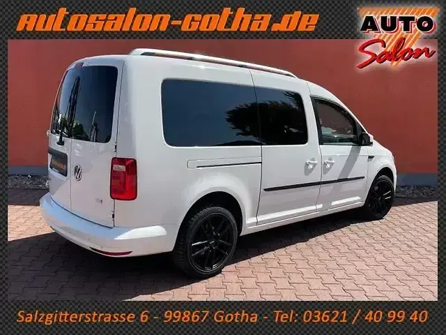 Gebraucht VW Caddy 125 PS (91 kW) 2016 Weiß Van / Kleinbus