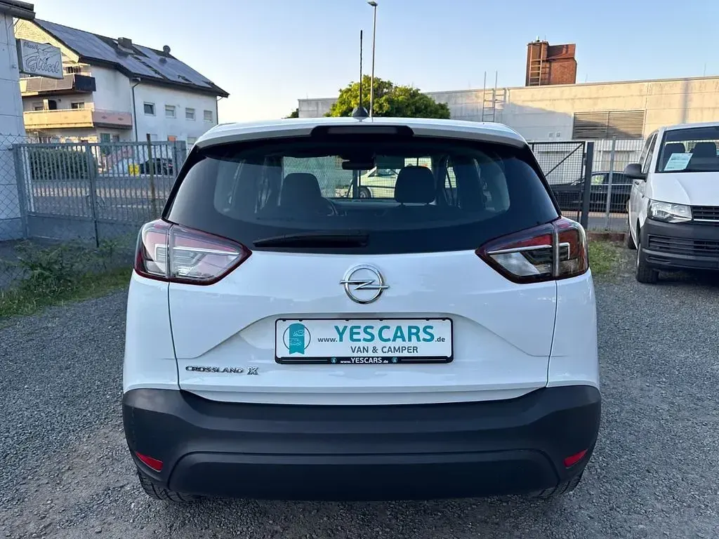Gebraucht Opel Crossland 82 PS (60 kW) 2017 Weiß SUV