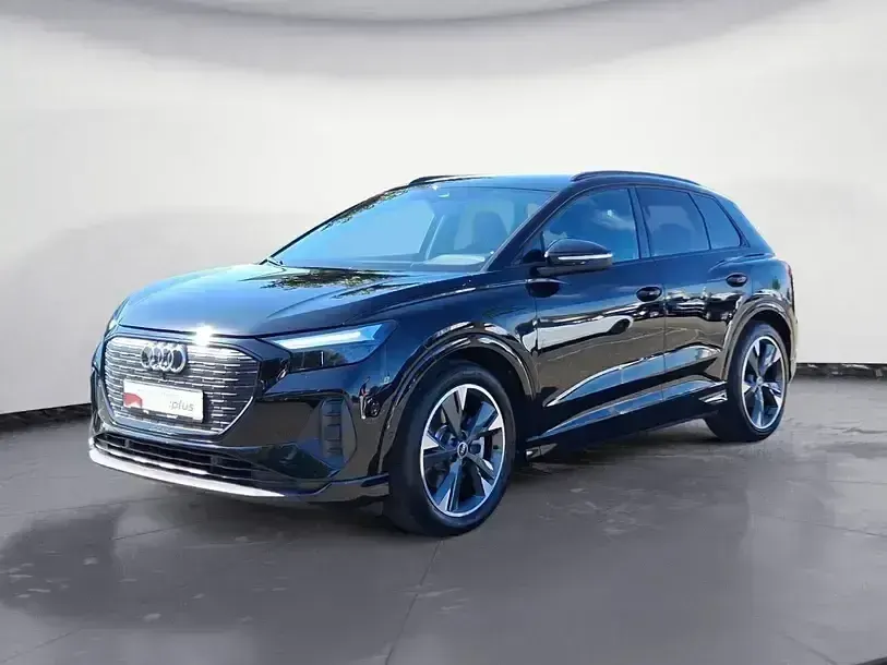 Gebraucht Audi Q4 e-tron S-Line 150 kW (204 PS) 2023 Schwarz SUV