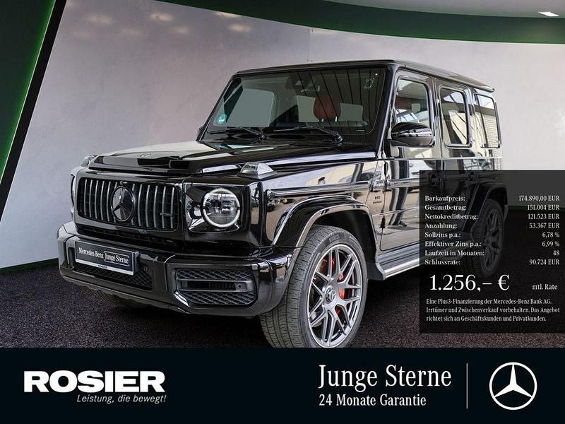 Schwarz Gebraucht 2022 Mercedes G63 AMG AMG SUV | 174.890 € - Bild 1/4