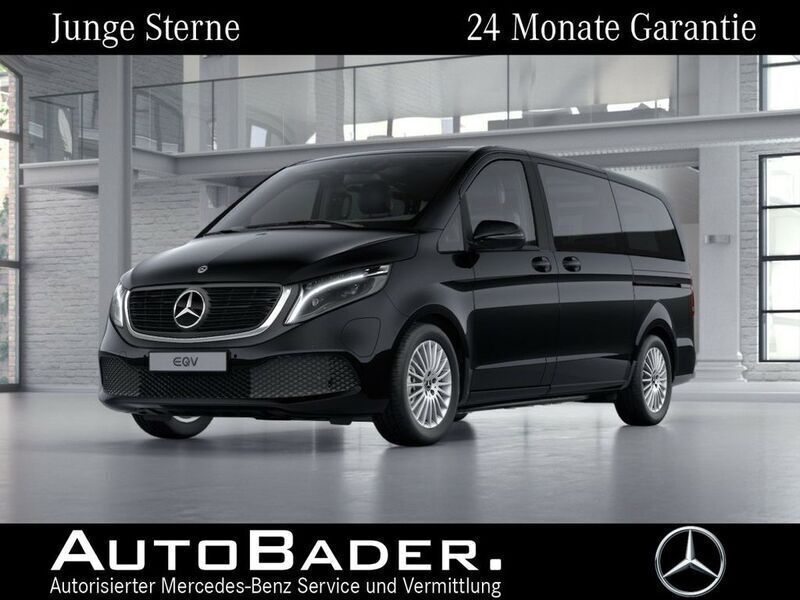 9197 obsidianschwarz Gebraucht 2023 Mercedes EQV300 Van / Kleinbus | 42.785 € (Superpreis) - Bild 1/4