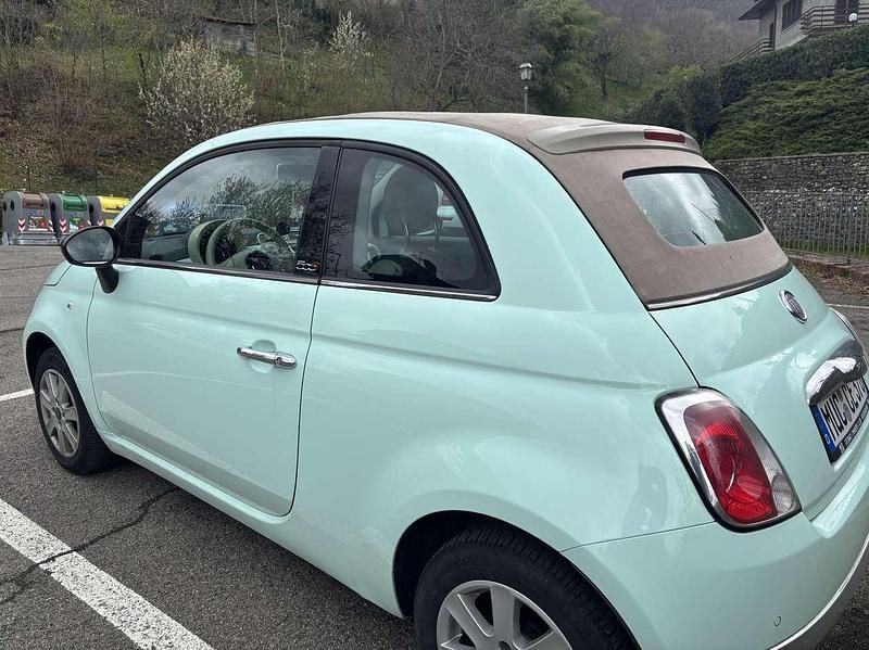 Gebraucht Fiat 500C Lounge 69 PS (50 kW) 2014 Grün Cabrio