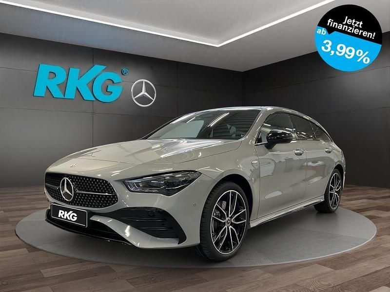 Grau Gebraucht 2025 Mercedes CLA250e Shooting Brake AMG Kombi | 47.620 € - Bild 1/4