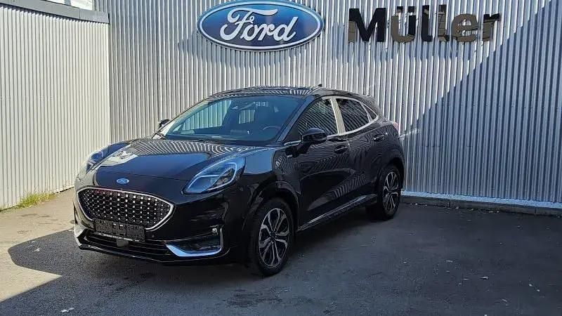 Obsidianschwarz metallic Gebraucht 2020 Ford Puma ST-Line Coupé | 17.990 € (Fairer Preis) - Bild 1/4