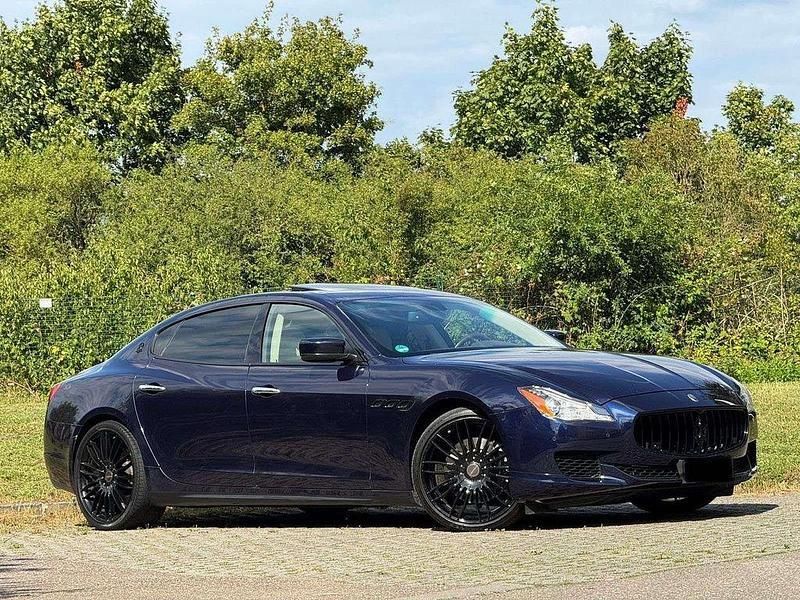 Blau Gebraucht 2015 Maserati Quattroporte Limousine | 20.000 € (Guter Preis) - Bild 1/4