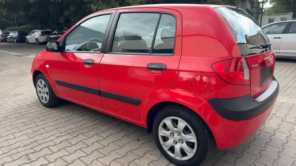 Gebraucht Hyundai Getz 68 PS (50 kW) 2008 Rot Kleinwagen