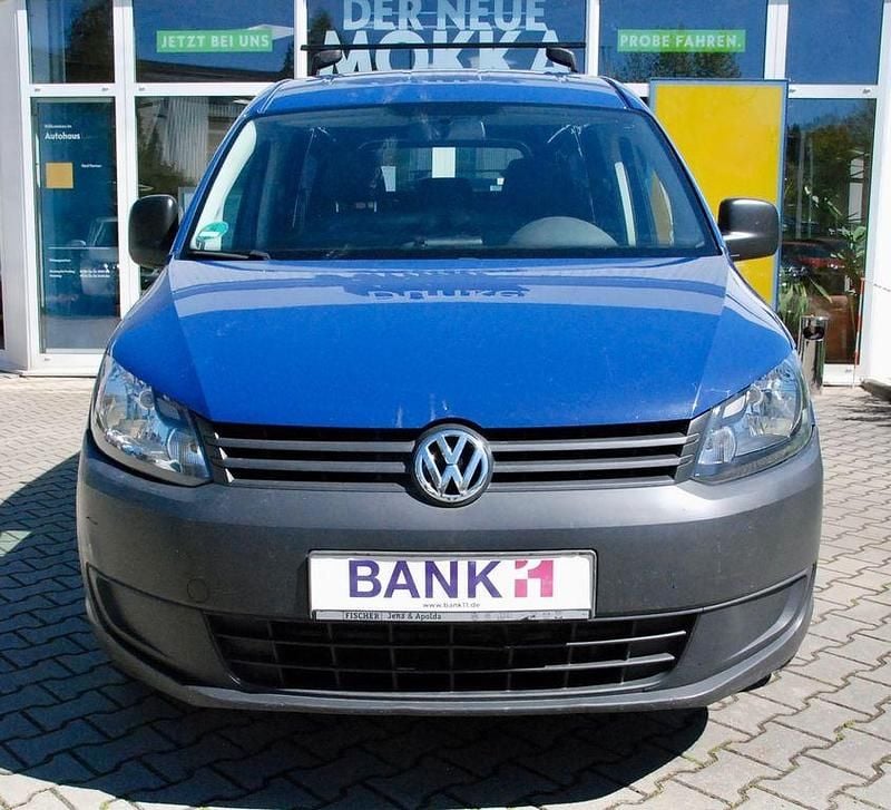 Second-hand VW Caddy 102 CP (75 kW) 2014 Albastru Monovolum