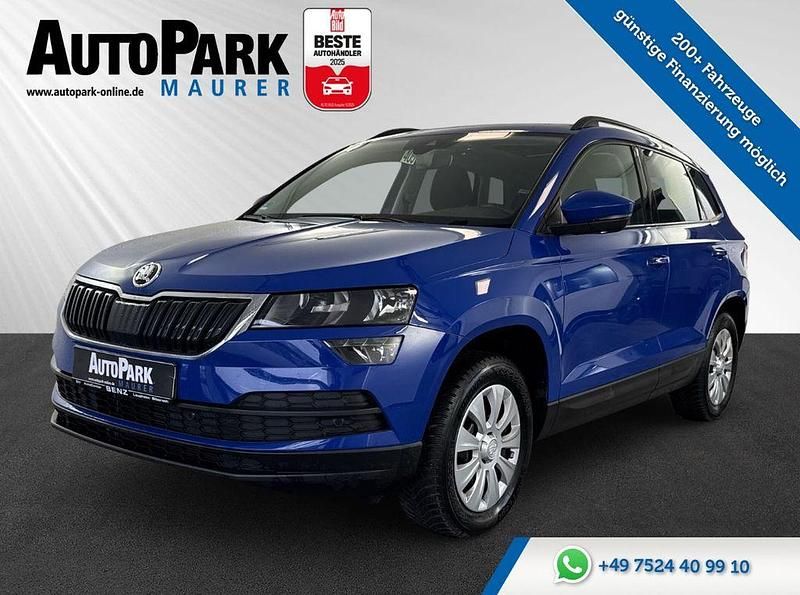 Blau Gebraucht 2018 Skoda Karoq Style SUV | 16.598 € (Fairer Preis) - Bild 1/4