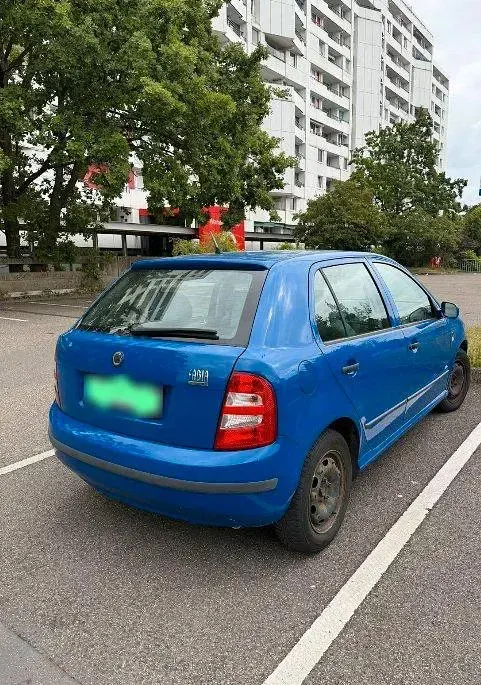 Gebraucht Skoda Fabia 68 PS (50 kW) 2000 Blau Kleinwagen
