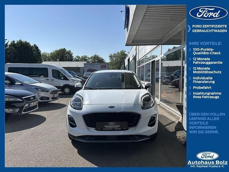 Weiß Gebraucht 2021 Ford Puma Titanium X SUV | 17.490 € (Fairer Preis) - Bild 1/4
