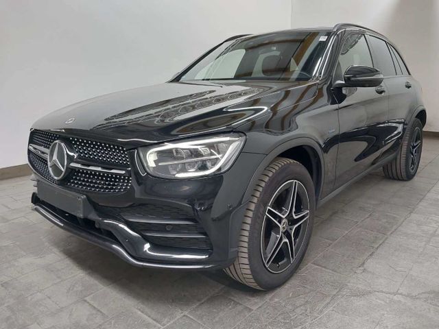 Schwarz Gebraucht 2021 Mercedes GLC300e AMG line SUV | 33.500 € (Fairer Preis) - Bild 1/4