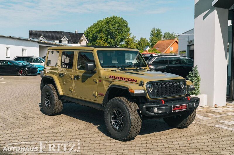 Grün Neu 2025 Jeep Wrangler Unlimited Rubicon SUV | 91.630 € (Teuer) - Bild 1/4