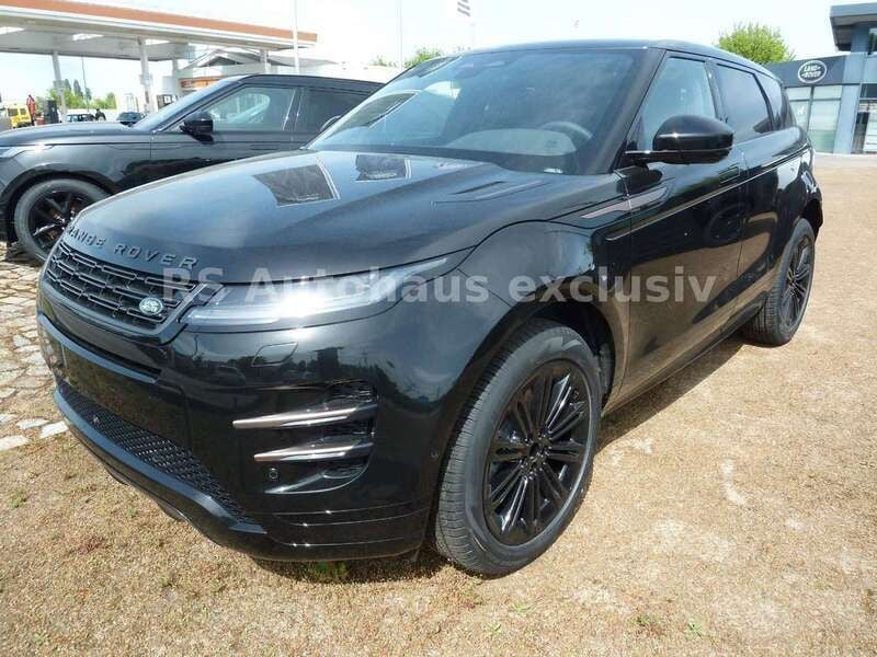 Santorini black Gebraucht 2023 Land Rover Range Rover evoque SE SUV | 63.890 € - Bild 1/4
