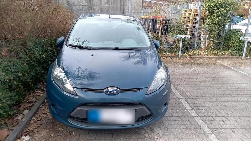 Gebraucht Ford Fiesta 2009 Blau Kleinwagen