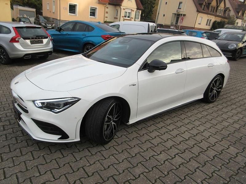 Gebraucht Mercedes CLA35 AMG Shooting Brake AMG 306 PS (225 kW) 2024 Weiß Kombi