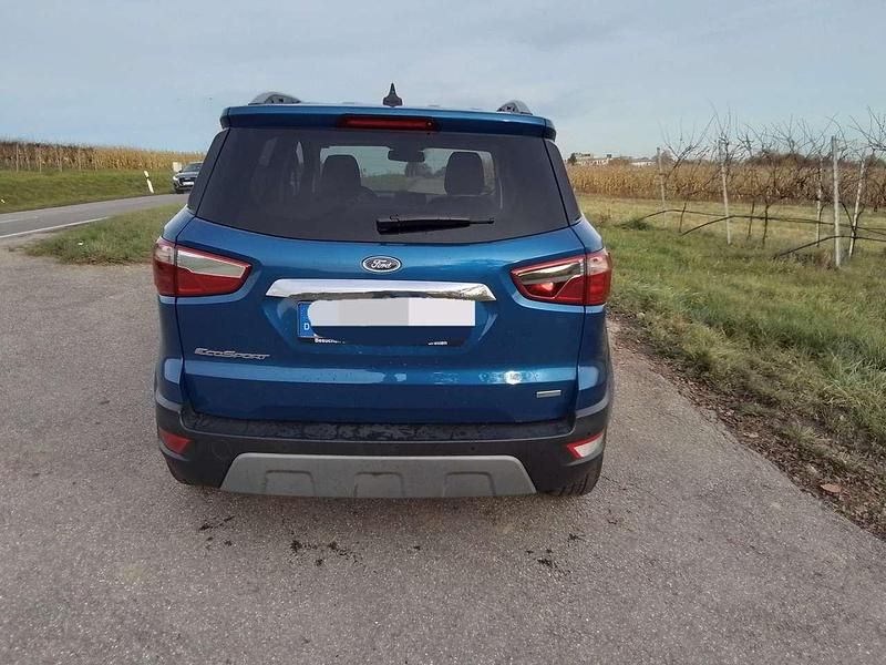Blau Gebraucht 2019 Ford Ecosport Titanium X SUV | 14.500 € (Fairer Preis) - Bild 1/4