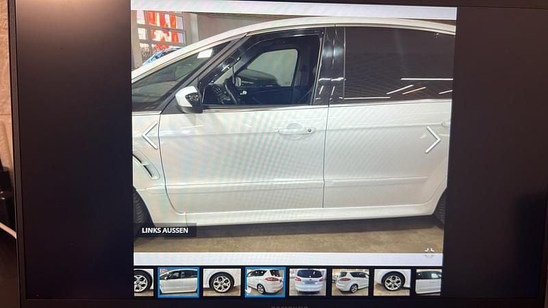 Gebraucht Ford S-MAX S 203 PS (149 kW) 2011 Weiß Van / Kleinbus