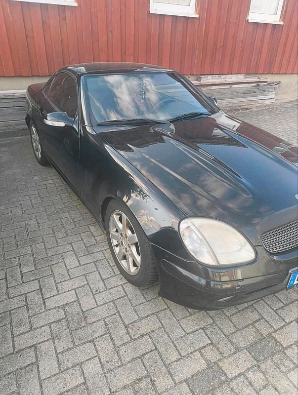 Schwarz Gebraucht 2000 Mercedes SLK200 Cabrio | 1.200 € (Superpreis) - Bild 1/4