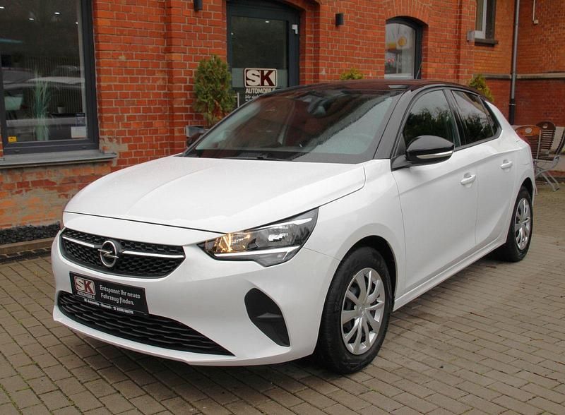 Weiß Gebraucht 2022 Opel Corsa Edition Kleinwagen | 11.399 € (Fairer Preis) - Bild 1/4