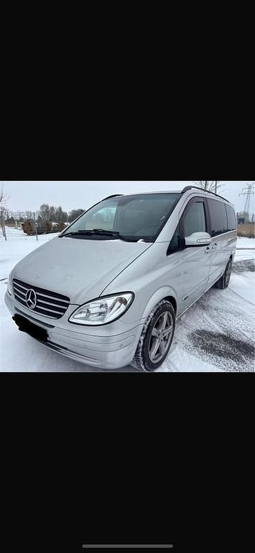 Silber Gebraucht 2008 Mercedes Viano Van / Kleinbus | 5.950 € (Superpreis) - Bild 1/4