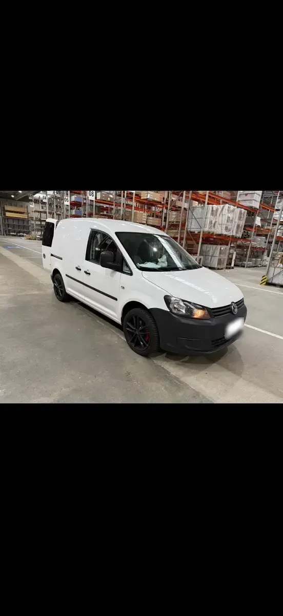 Gebraucht VW Caddy 102 PS (75 kW) 2014 Weiß Van / Kleinbus