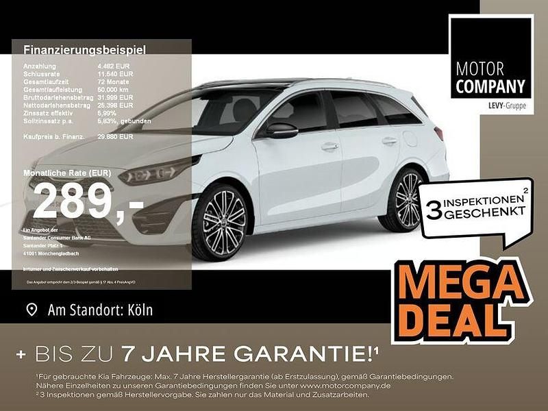 Weiss Gebraucht 2025 Kia Ceed | 29.880 € (Fairer Preis) - Bild 1/3