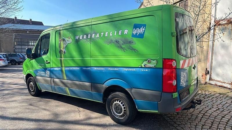 Second-hand VW Crafter 109 CP (80 kW) 2008 Verde Van