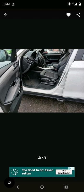 Gebraucht BMW X3 184 PS (135 kW) 2012 Weiß SUV