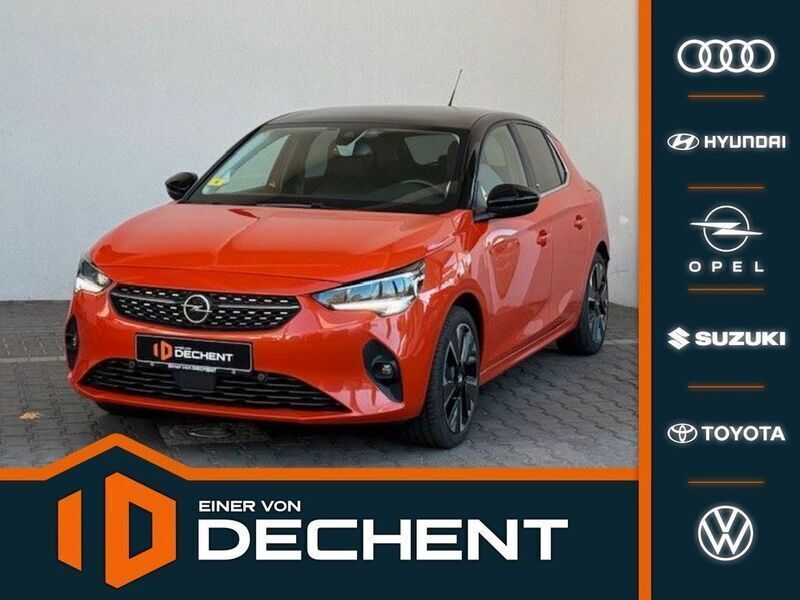 Orange Gebraucht 2021 Opel Corsa-e Elegance Kleinwagen | 18.919 € (Teuer) - Bild 1/4