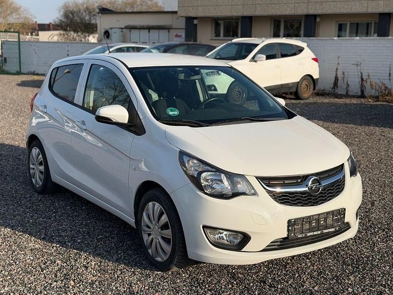 Gebraucht Opel Karl Active 75 PS (55 kW) 2017 Schneeweiss/summitwhite/arctic Kleinwagen